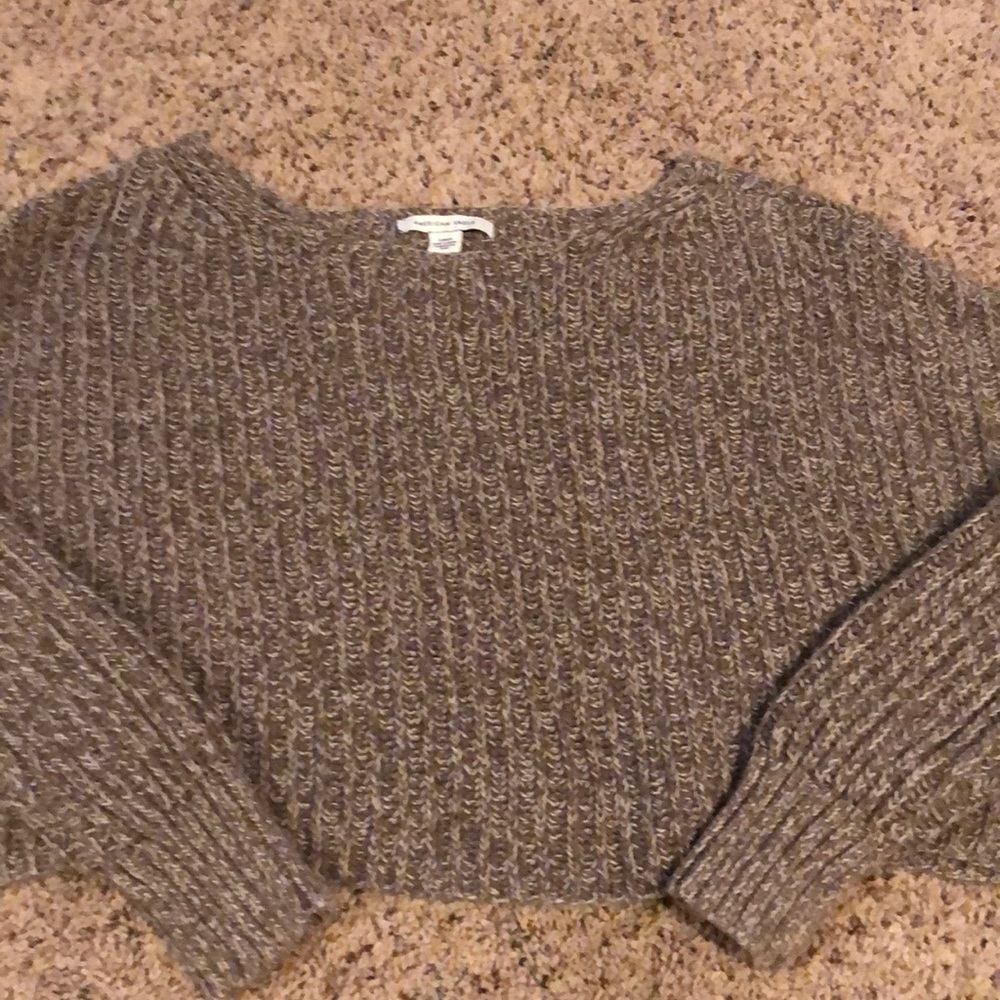 Super cropped knit sweater. Size small from AMERICAN EAGLE